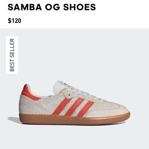 SAMBA OG SHOES. Worn x 1. Like new